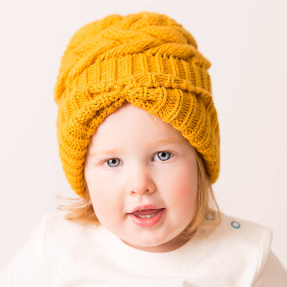 Girls yellow hat hot sale