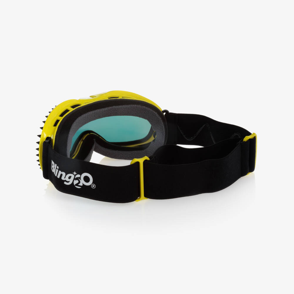 Bling2o-Boys Black and Yellow Ski Goggles | Childrensalon Outlet