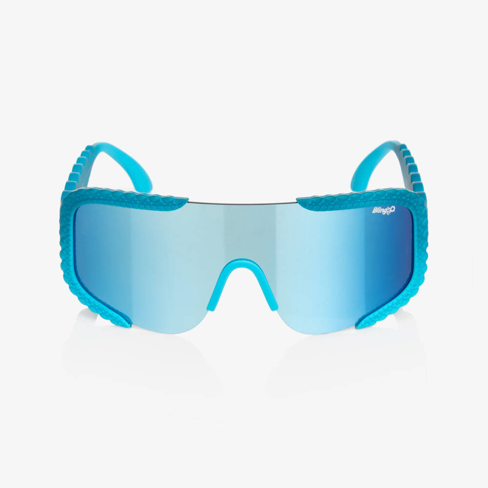Bling2o-Boys Blue Crocodile Sunglasses (UVA/UVB) | Childrensalon Outlet