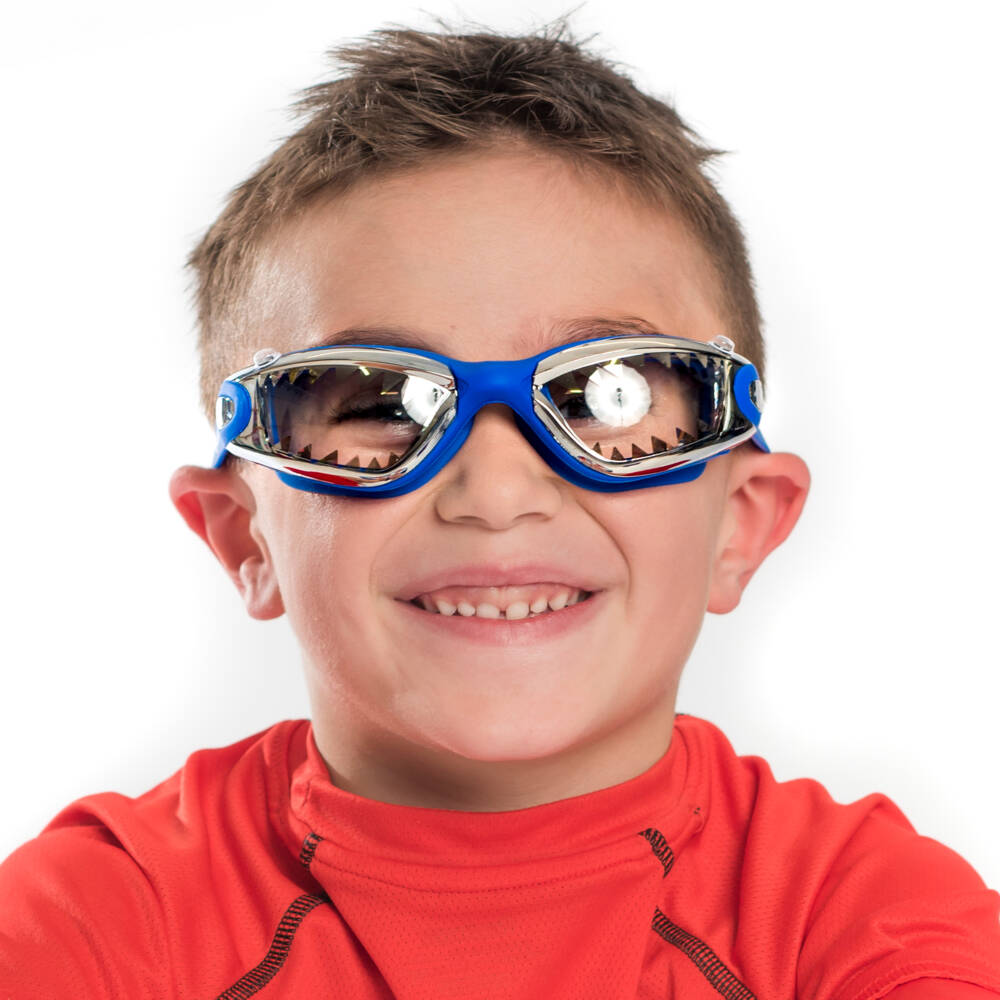 Bling2o-Boys Ocean Shark Swim Goggles | Childrensalon Outlet