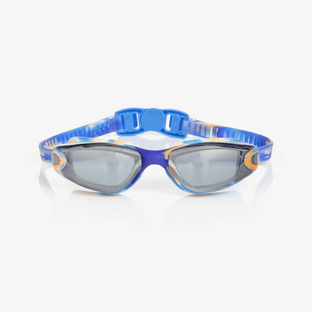 Bling2o-Boys Ocean Splash Blue Swim Goggles | Childrensalon Outlet