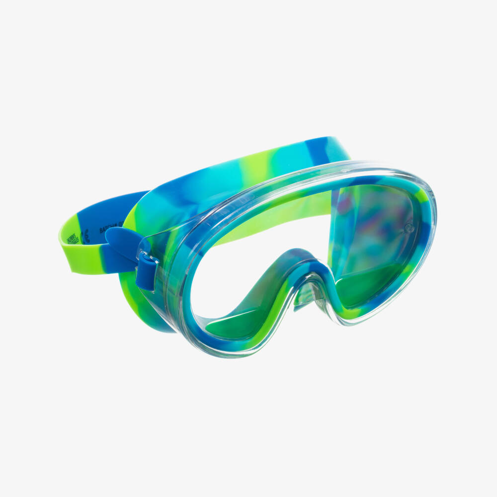 Bling2o-Boys Vibrant Blue & Green Swim Mask | Childrensalon Outlet