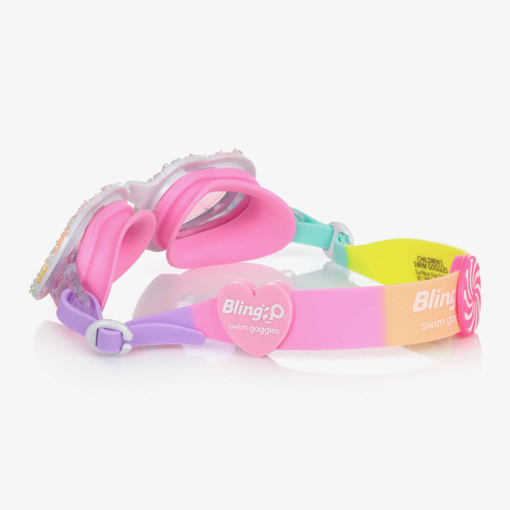 Bling2o-Girls Pastel Heart Swim Goggles | Childrensalon Outlet