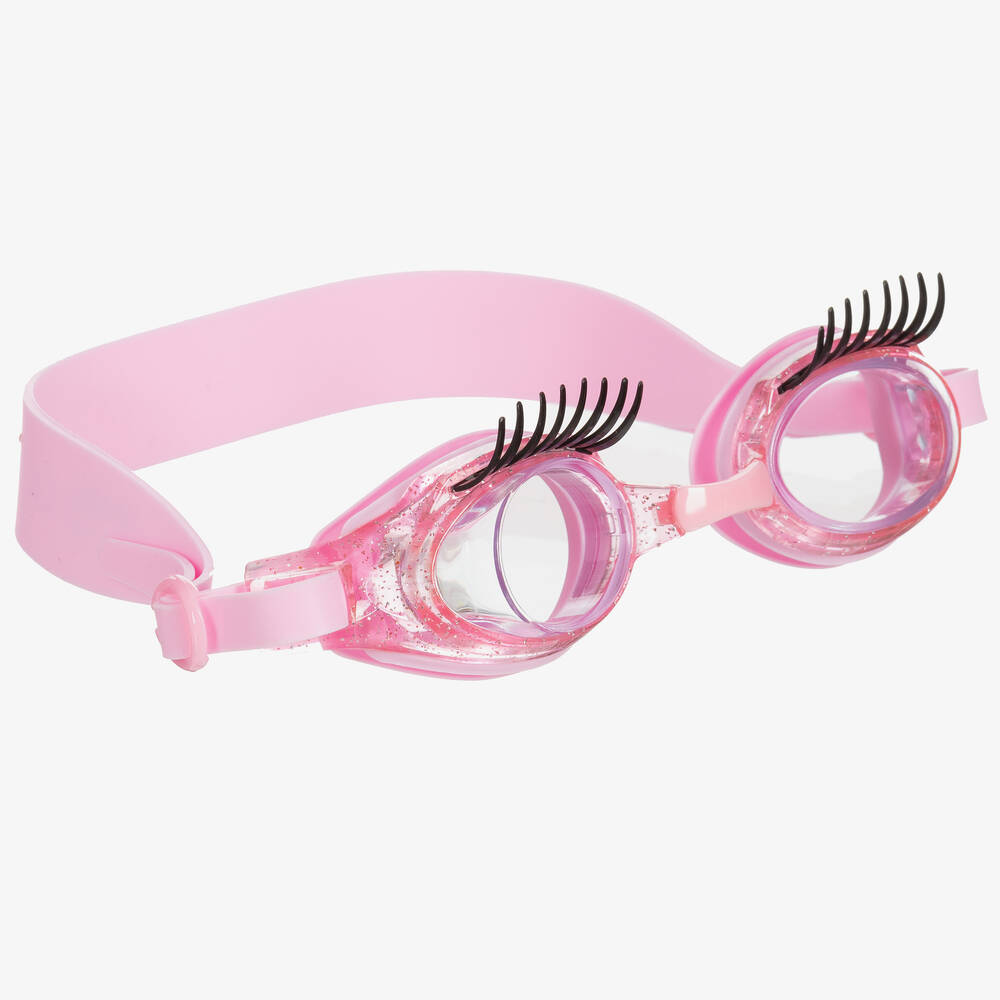 Bling2o-Girls Pink Eyelash Swimming Goggles  | Childrensalon Outlet