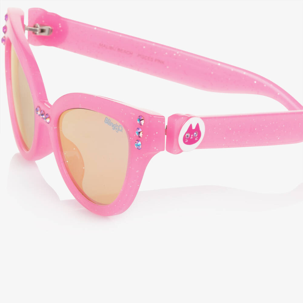 Bling2o-Girls Pink Mirrored Sunglasses | Childrensalon Outlet
