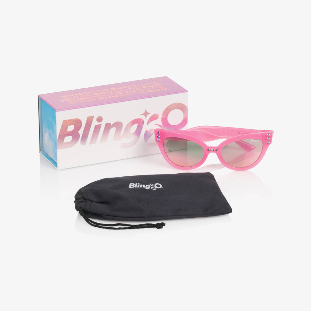 Bling2o-Girls Pink Mirrored Sunglasses | Childrensalon Outlet