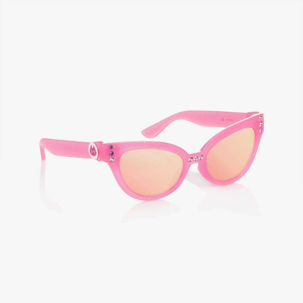 Bling2o-Girls Pink Mirrored Sunglasses | Childrensalon Outlet