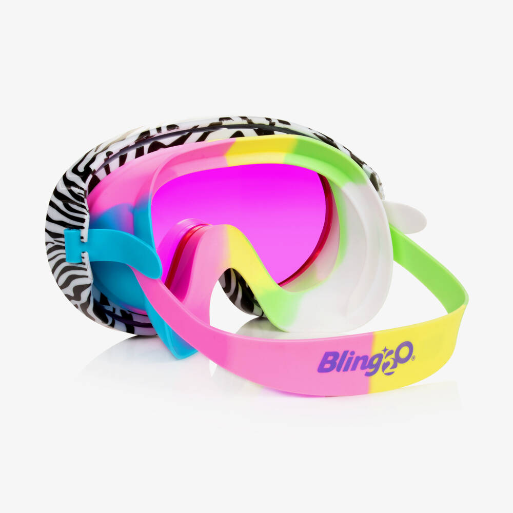 Bling2o-Girls Pink Safari Swim Goggles | Childrensalon Outlet