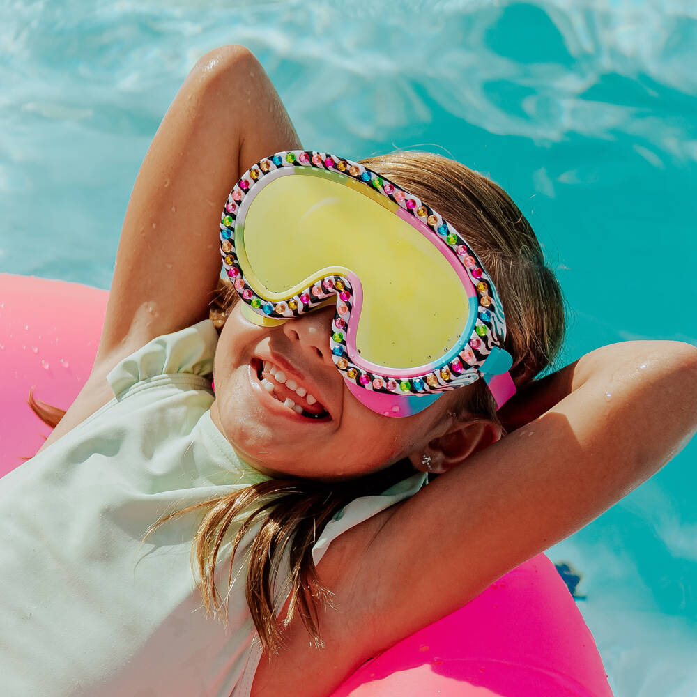 Bling2o-Girls Pink Safari Swim Goggles | Childrensalon Outlet