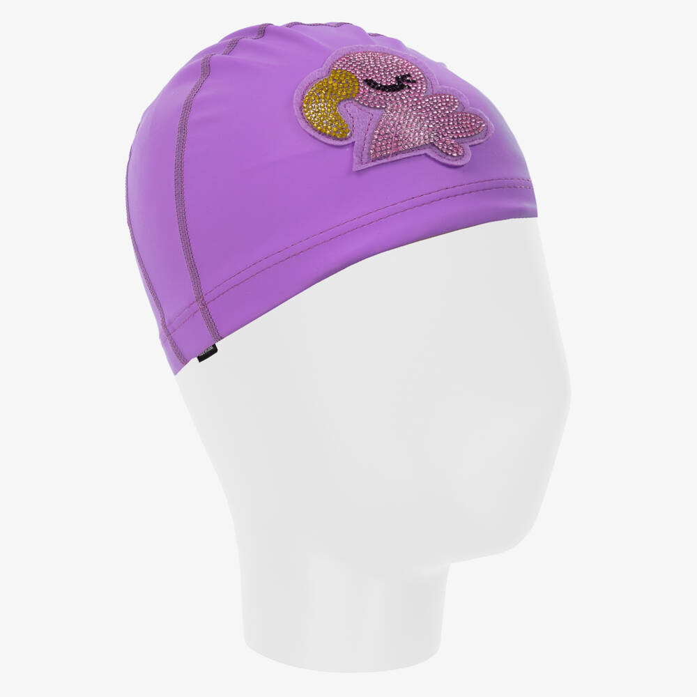Bling2o-Girls Shimmering Flamingo Swim Hat | Childrensalon Outlet