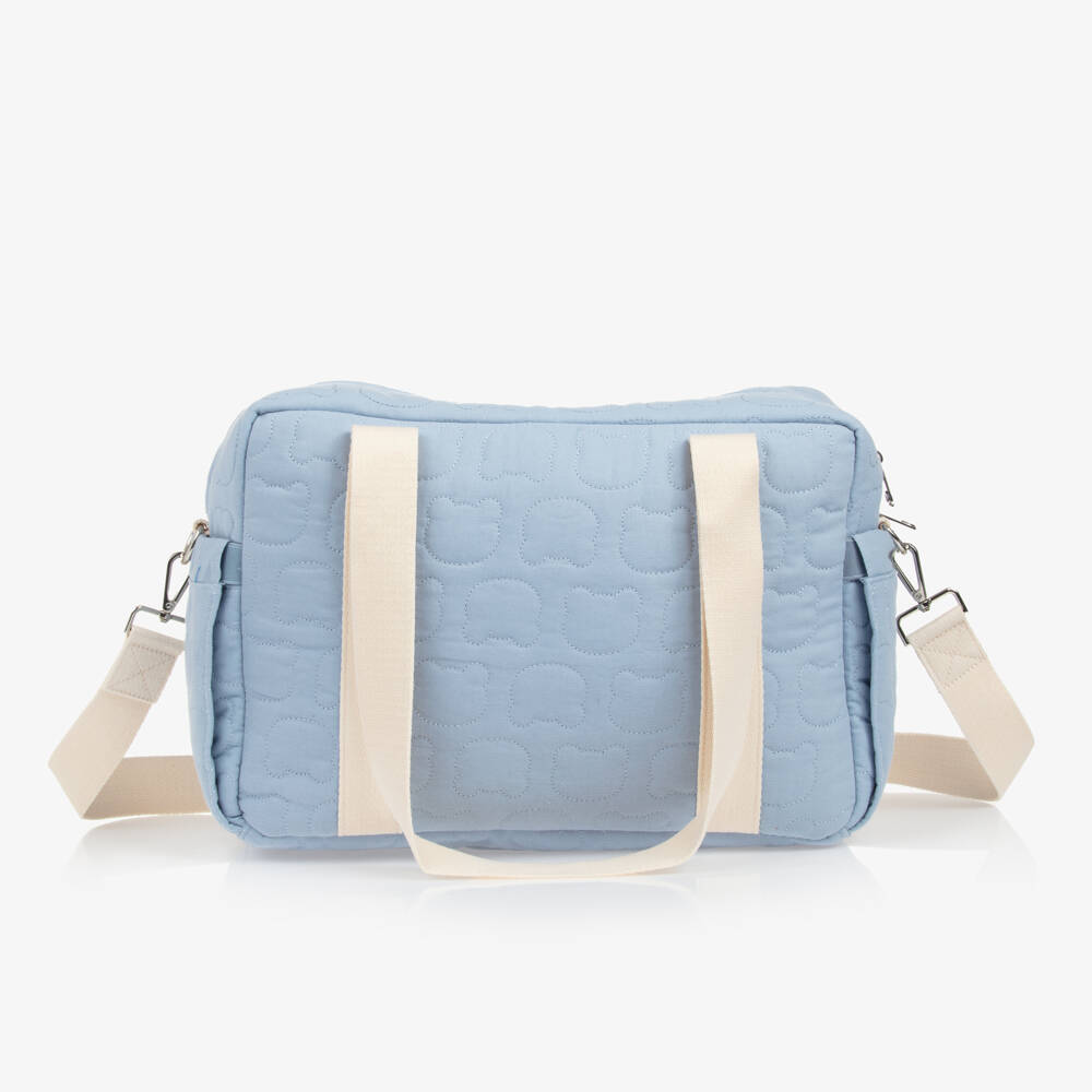 Mayoral-Blue Cotton Changing Bag (37cm) | Childrensalon Outlet