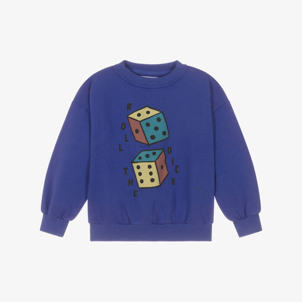 Bobo Choses-Синий свитшот из органического хлопка для детей | Childrensalon Outlet