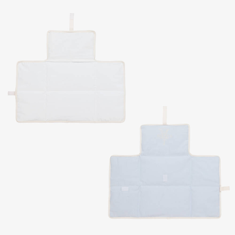 KENZO KIDS-Blue Eiffel Tower Changing Bag (34cm) | Childrensalon Outlet