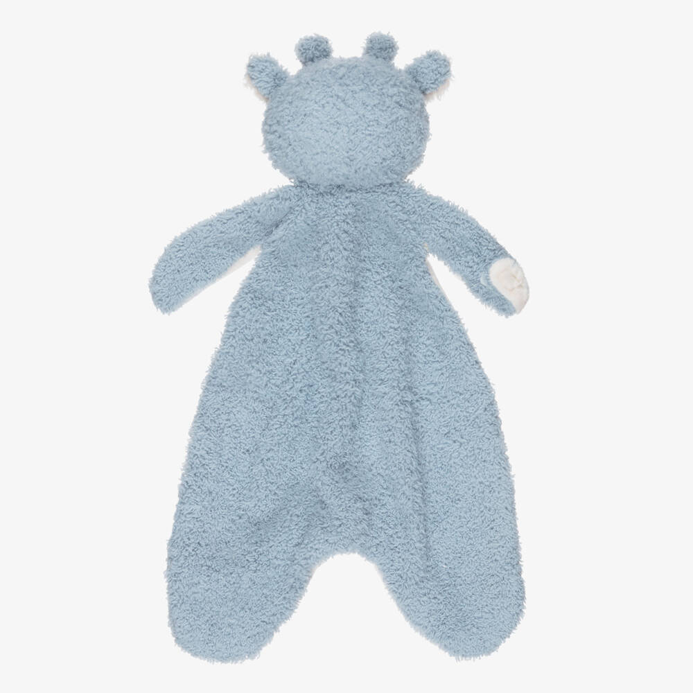 Mayoral Newborn-Blue Faux Fur & Velour Giraffe Doudou (31cm) | Childrensalon Outlet