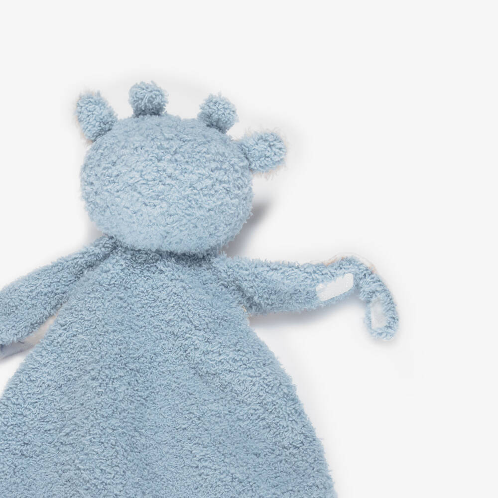 Mayoral Newborn-Blue Faux Fur & Velour Giraffe Doudou (31cm) | Childrensalon Outlet