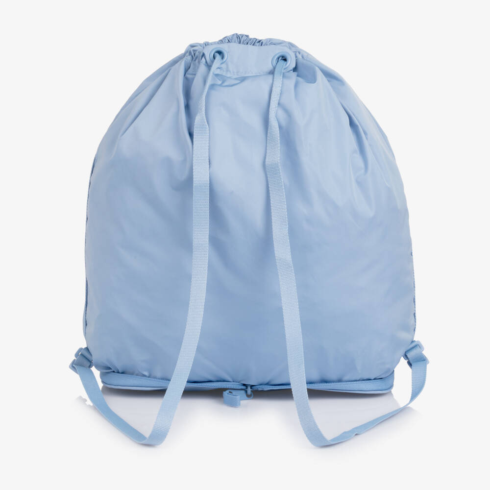Tommy Hilfiger-Blue Packaway Drawstring Bag (40cm) | Childrensalon Outlet