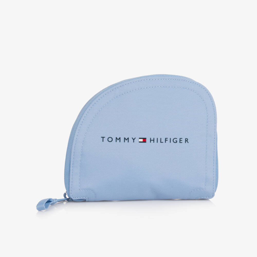 Tommy Hilfiger-Blue Packaway Drawstring Bag (40cm) | Childrensalon Outlet