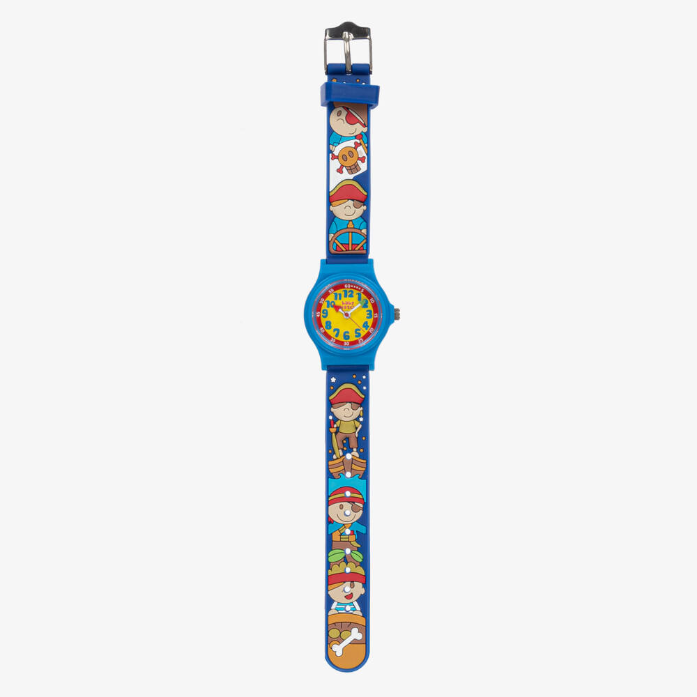Baby Watch, Paris-Blue Pirate Analogue Watch | Childrensalon Outlet