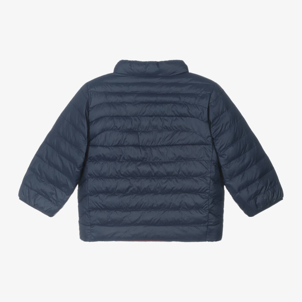 Ralph Lauren-Blue & Red Reversible Puffer Jacket | Childrensalon Outlet
