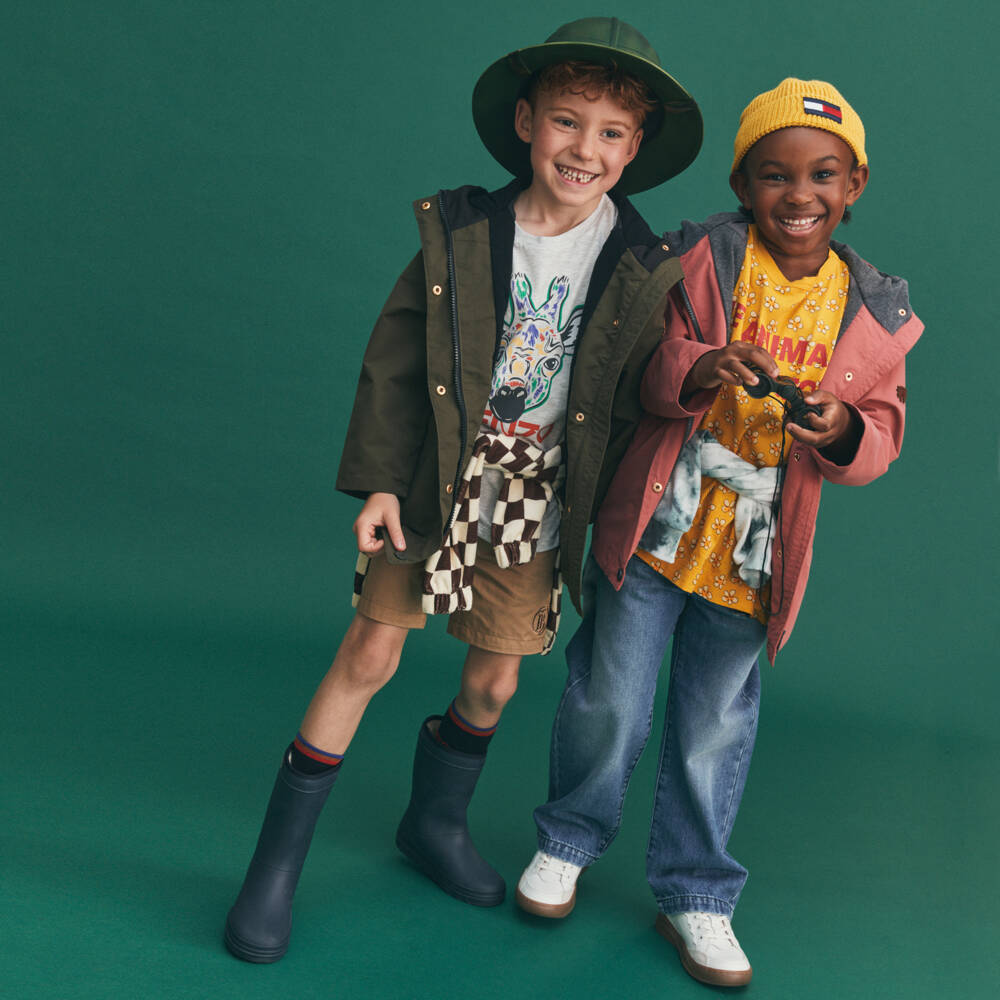 EN FANT-أحذية مطر حرارية زرقاء داكنة | Childrensalon Outlet