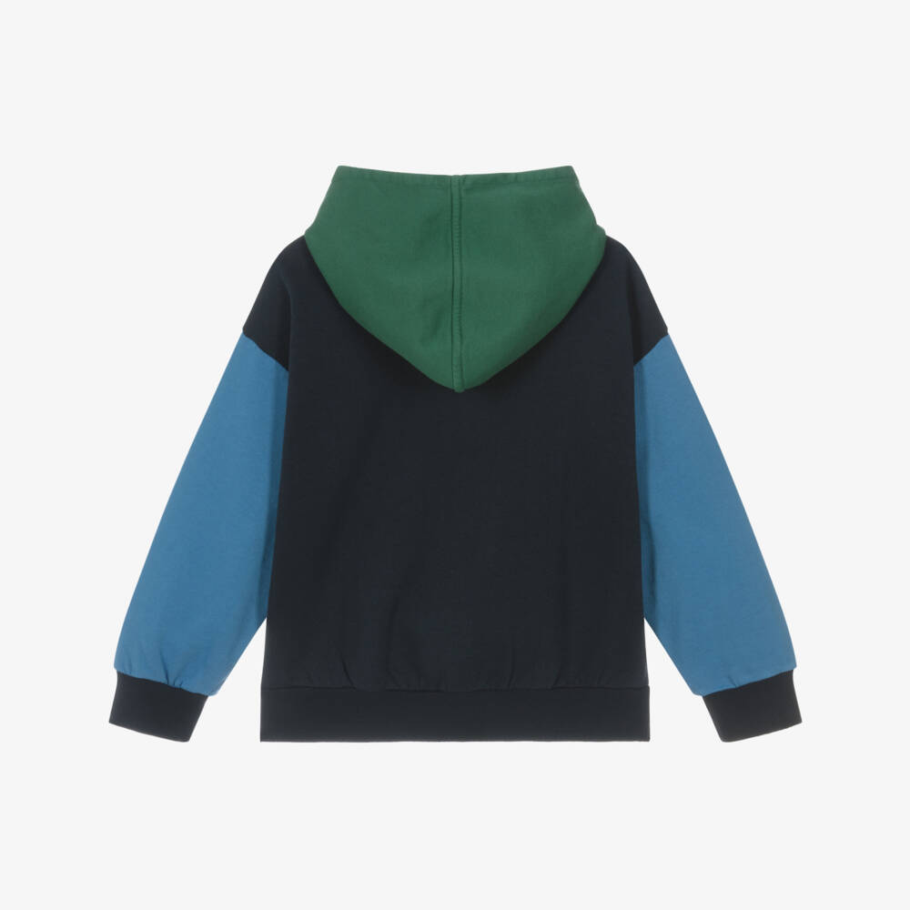 Bobo Choses-Худи из органического хлопка синего цвета | Childrensalon Outlet