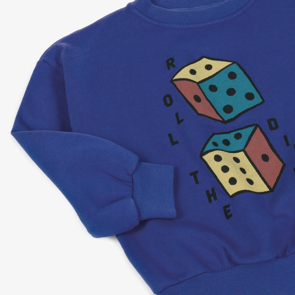 Bobo Choses-Синий свитшот из органического хлопка для детей | Childrensalon Outlet