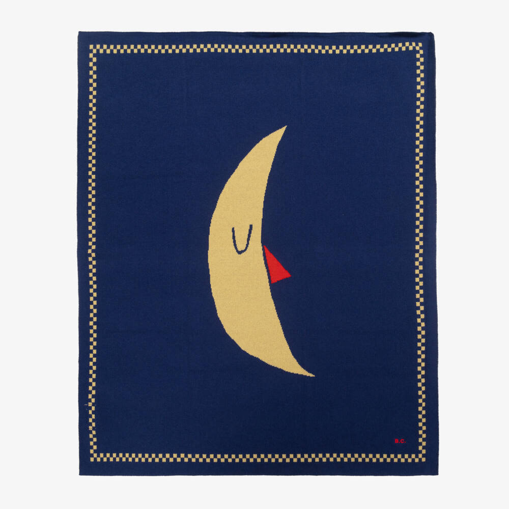 Bobo Choses-Boys Blue Knit Babygrow Set | Childrensalon Outlet