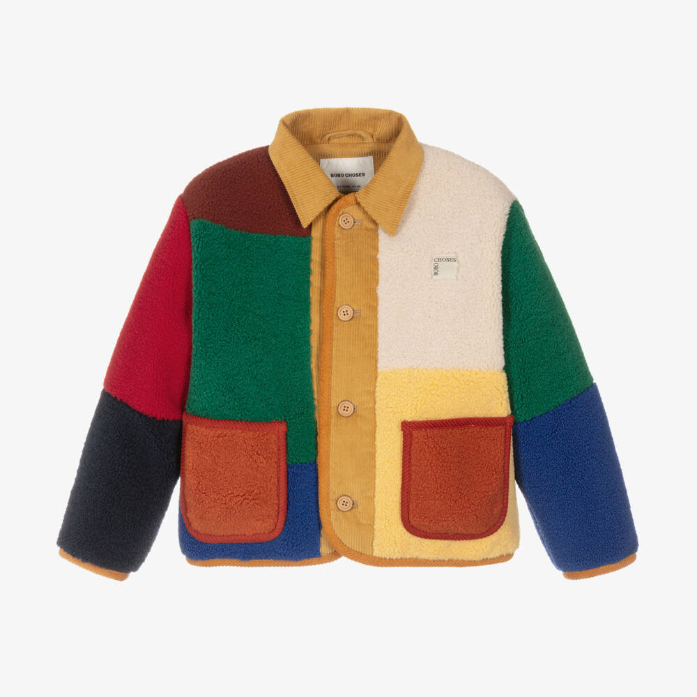 Bobo Choses-Boys Colourblock Fleece Jacket | Childrensalon Outlet