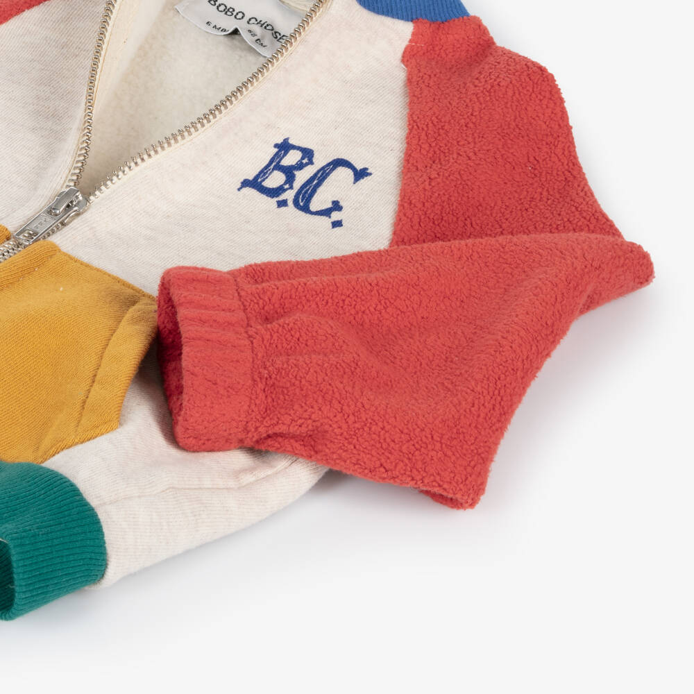 Bobo Choses-Boys Colourblock Zip-Up Jacket | Childrensalon Outlet
