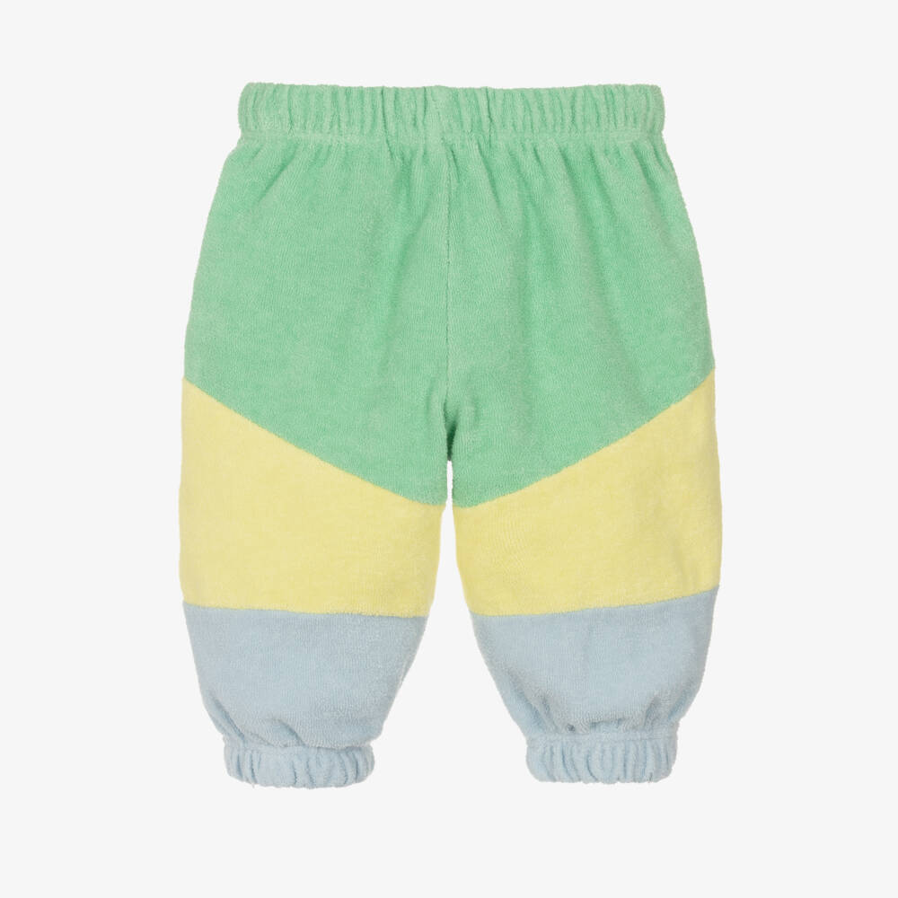 Bobo Choses-Уютные махровые зеленые брюки для мальчиков | Childrensalon Outlet