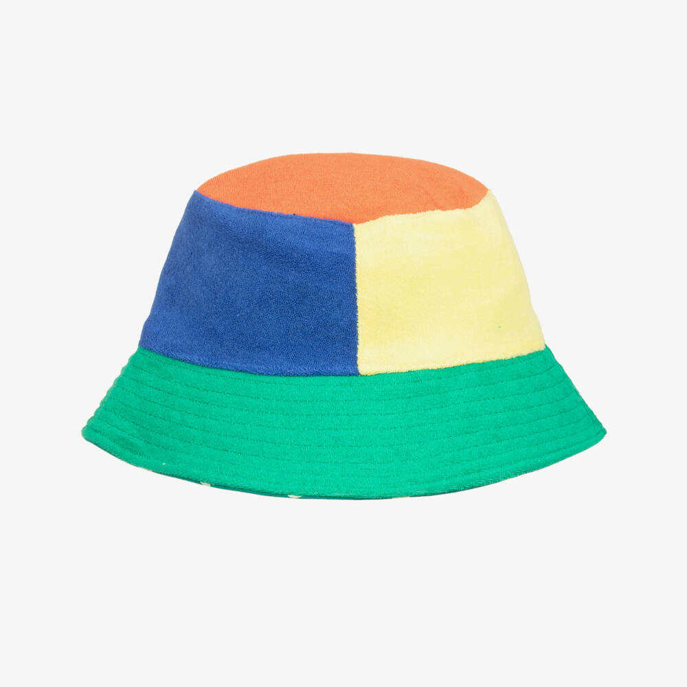 Bobo Choses-Boys Emerald Dual-Sided Playful Bucket Hat | Childrensalon Outlet
