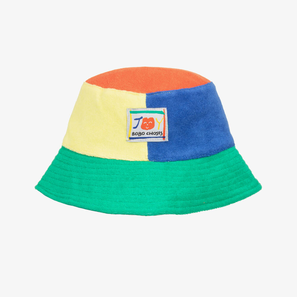 Bobo Choses-Boys Emerald Dual-Sided Playful Bucket Hat | Childrensalon Outlet