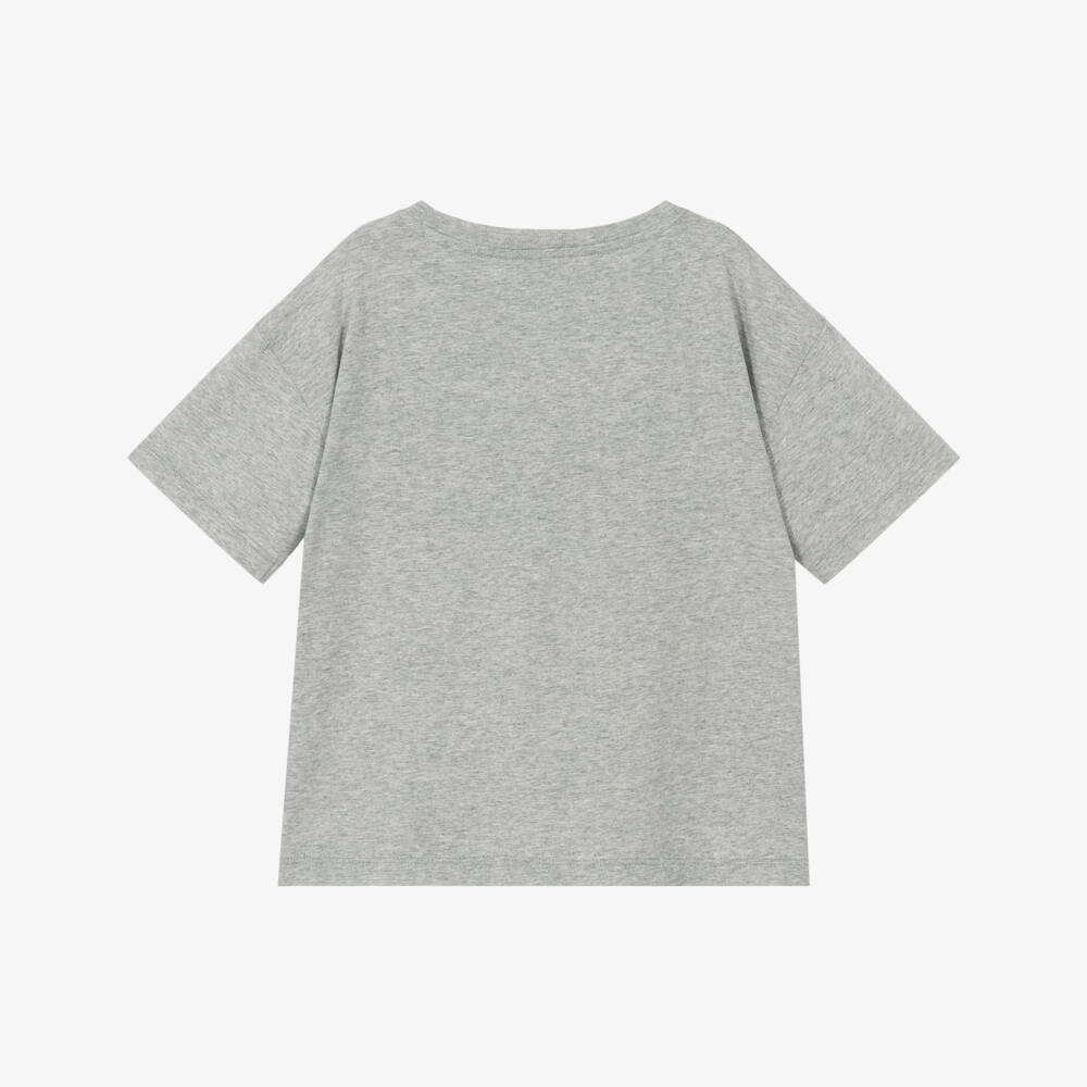 Bobo Choses-Boys Grey Happy Pup Tee | Childrensalon Outlet