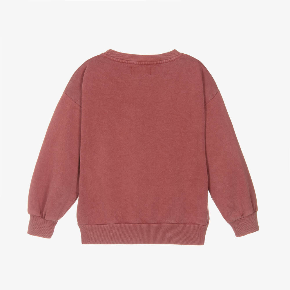 Bobo Choses-Boys Maroon Dog Motif Jumper | Childrensalon Outlet