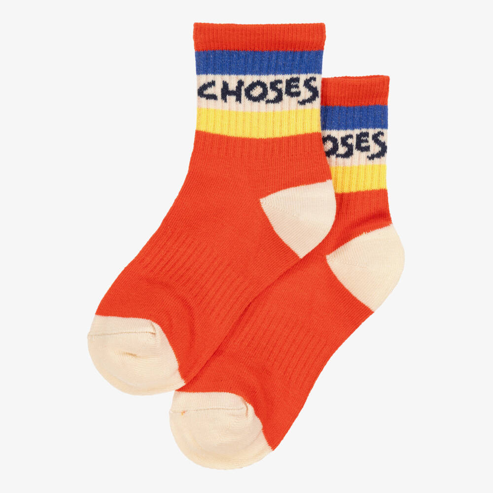 Bobo Choses-Boys Vibrant Block Ankle Socks | Childrensalon Outlet