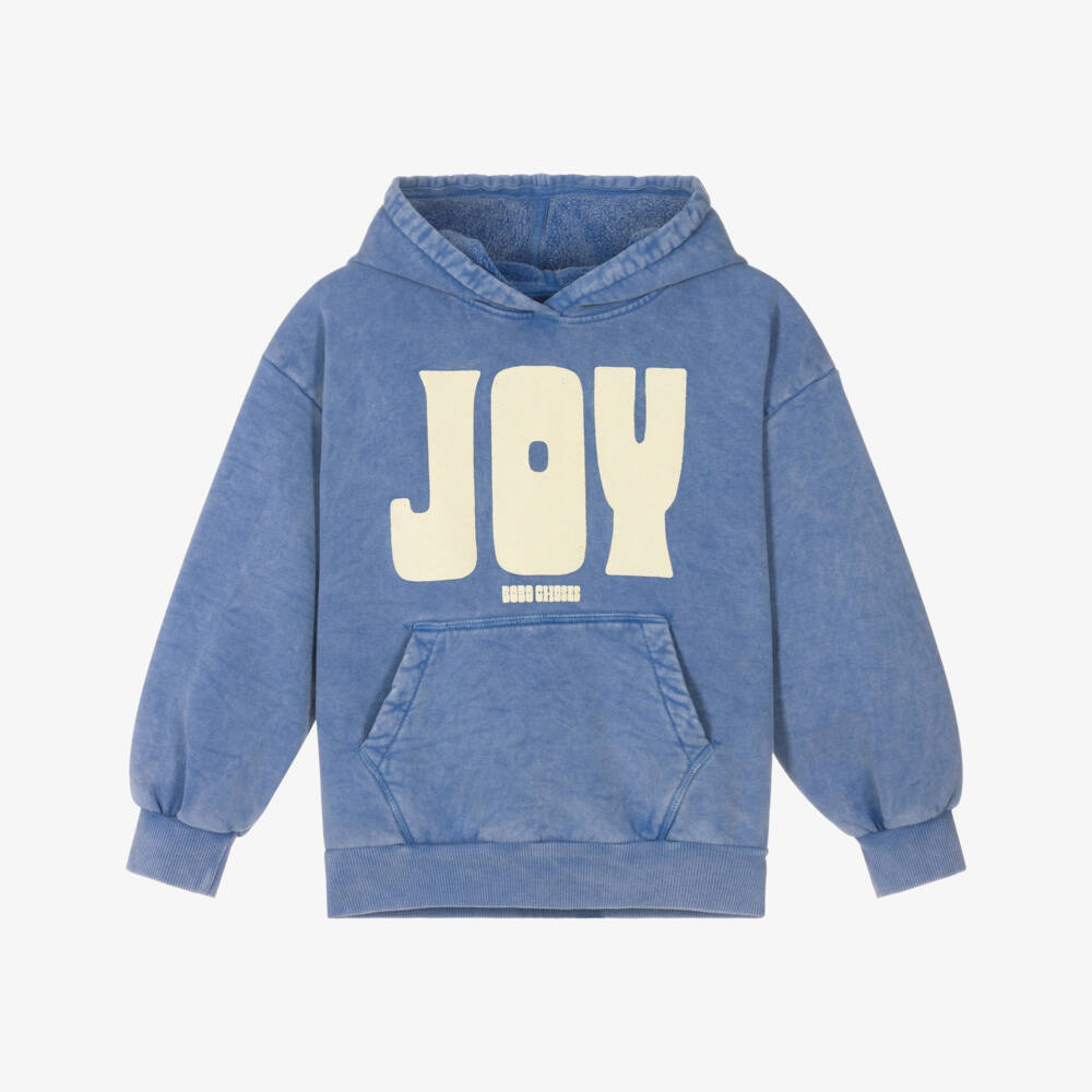 Bobo Choses-Boys Washed Organic Cotton Hoodie | Childrensalon Outlet