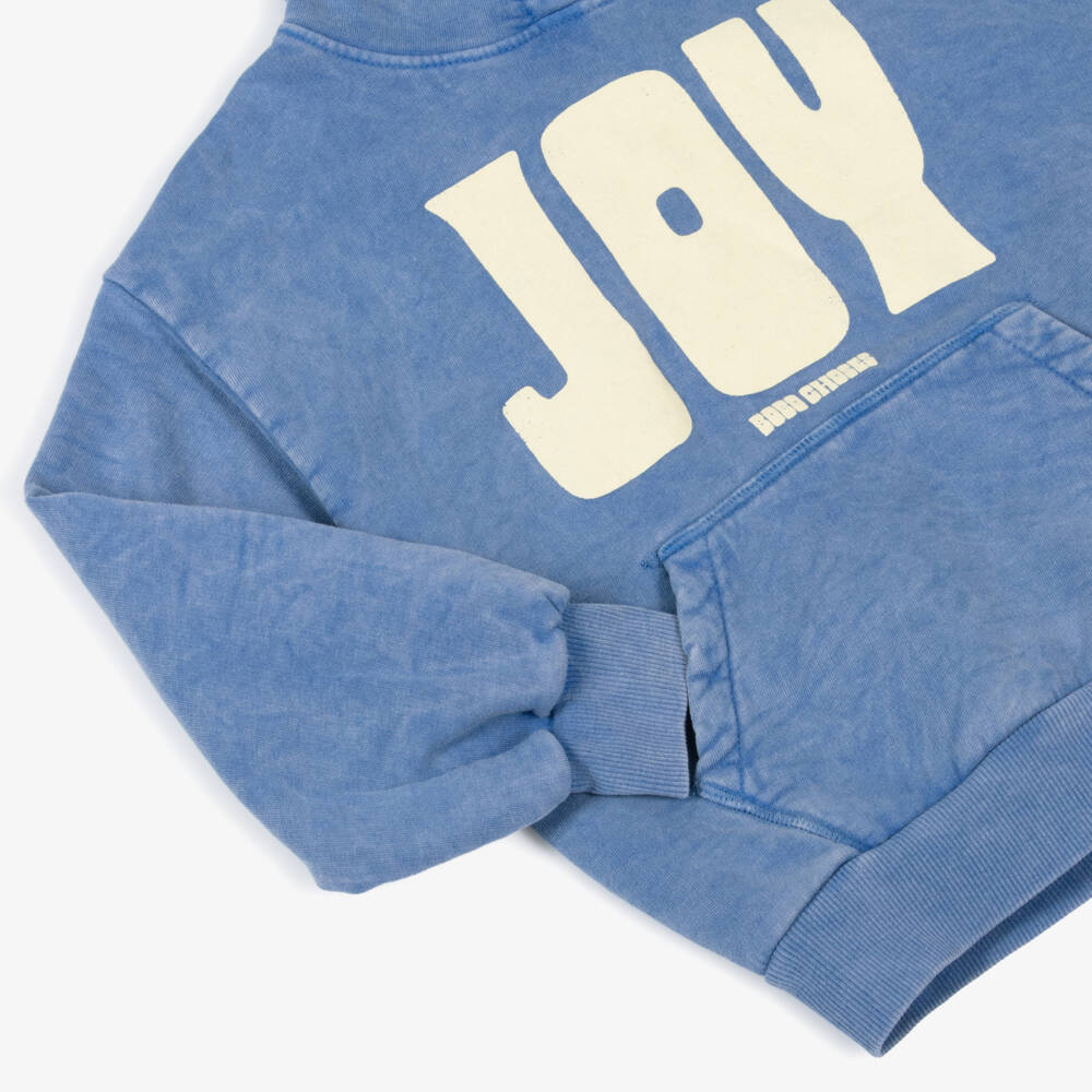 Bobo Choses-Boys Washed Organic Cotton Hoodie | Childrensalon Outlet