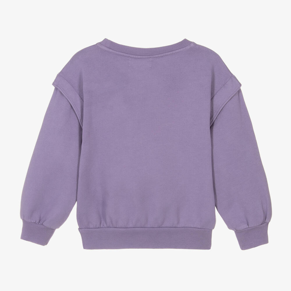 Bobo Choses-Girls Lilac Cherry Print Jumper | Childrensalon Outlet