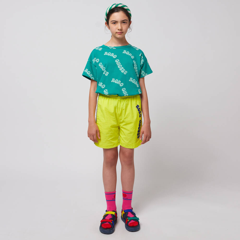 Bobo Choses-Girls Rose-Tinted Organic Knit Anklets | Childrensalon Outlet