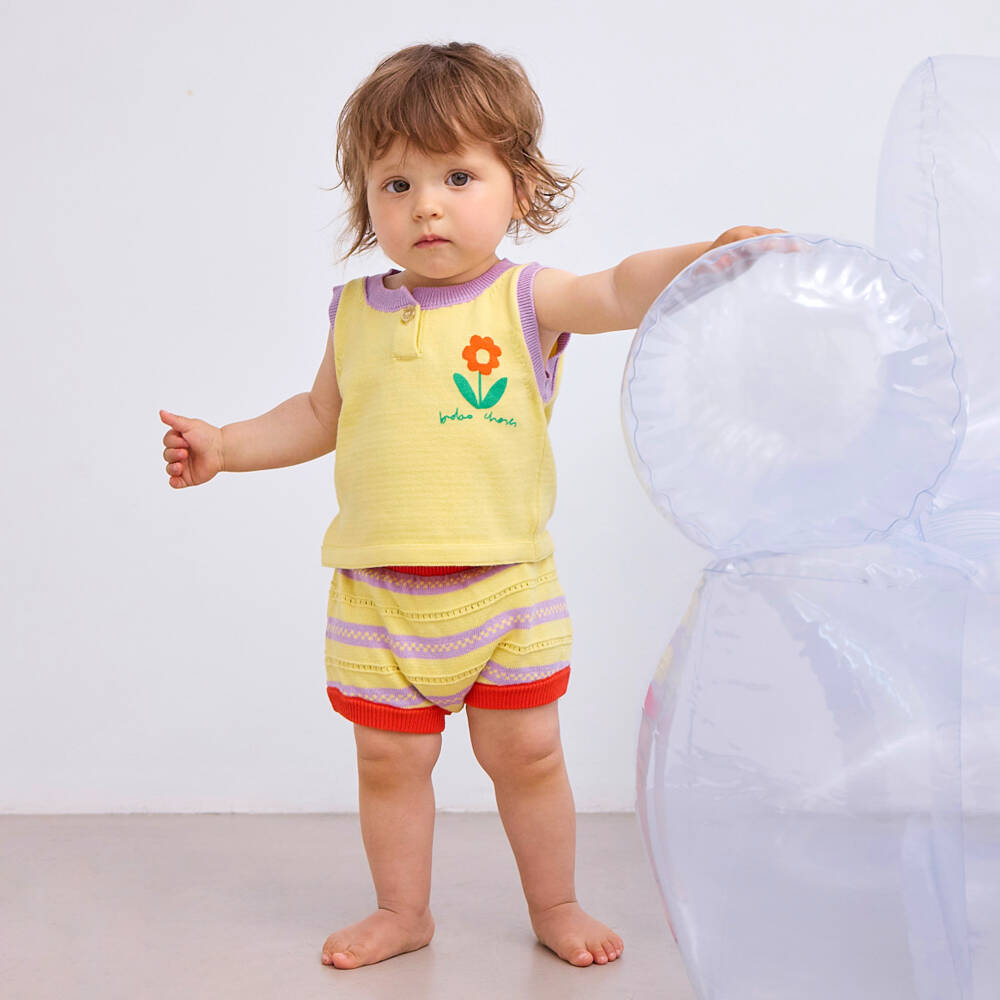 Bobo Choses-Комплект шорт Sunny Blossom для девочек | Childrensalon Outlet