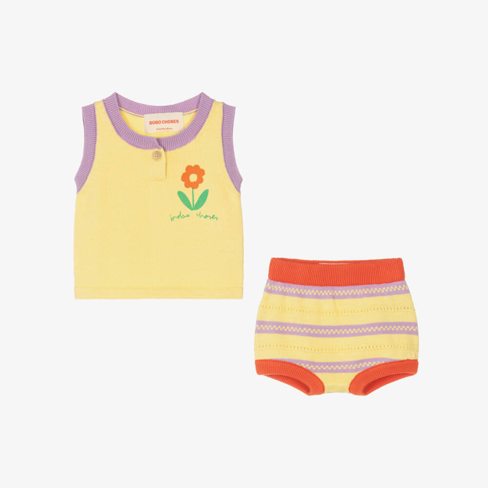 Bobo Choses-Комплект шорт Sunny Blossom для девочек | Childrensalon Outlet