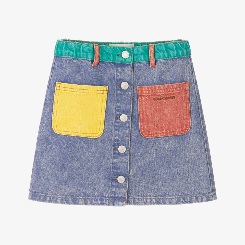 Bobo Choses-Юбка ярко-синяя для девочек | Childrensalon Outlet