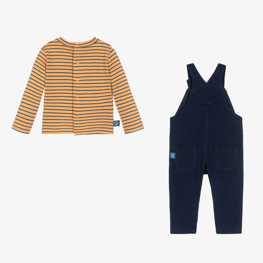 Boboli-Топ и синий полукомбинезон с ракетой | Childrensalon Outlet