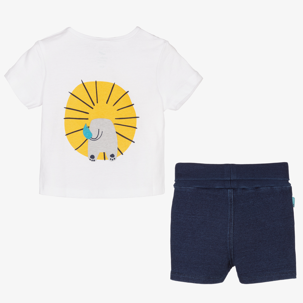 Boboli-Baby Boys Cotton Shorts Set | Childrensalon Outlet