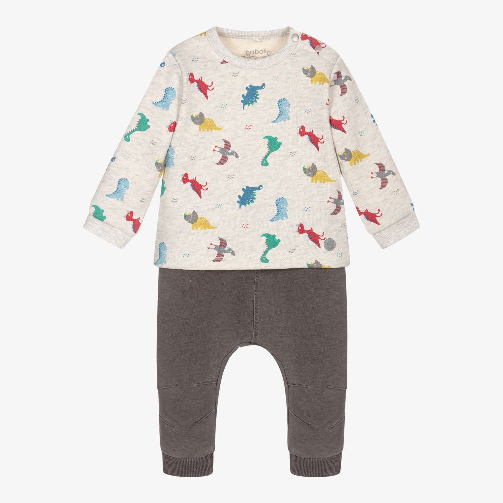 Boboli - Хлопковый комплект с брюками для мальчиков | Childrensalon