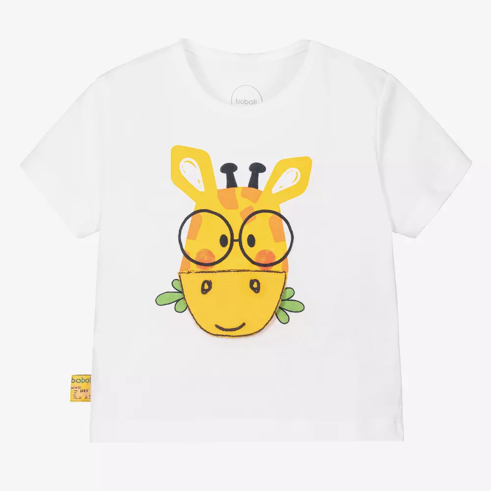 Boboli-طقم شورت قطن لون أصفر للمواليد | Childrensalon Outlet