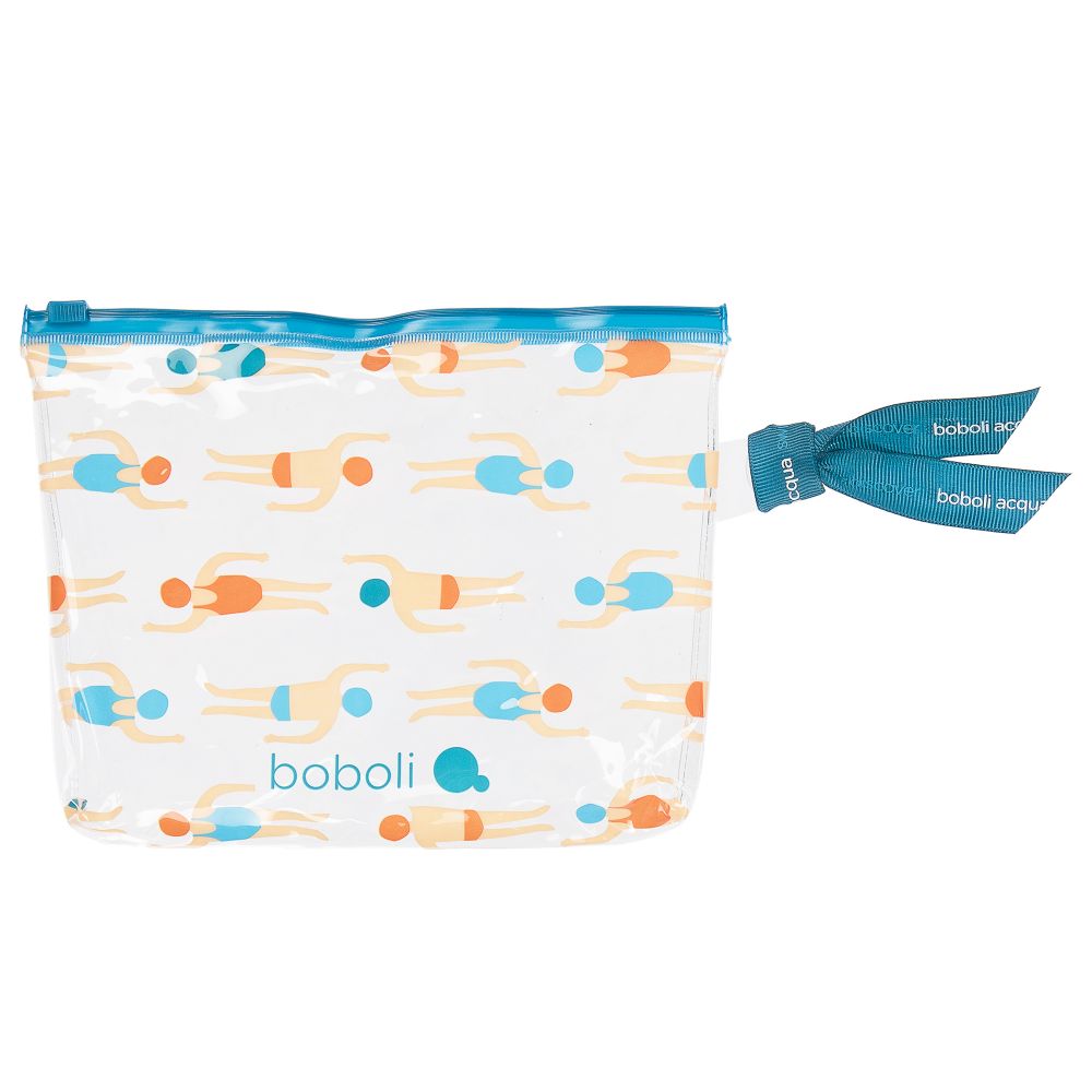 Boboli-مايّو مقلم لون أبيض وكحلي | Childrensalon Outlet