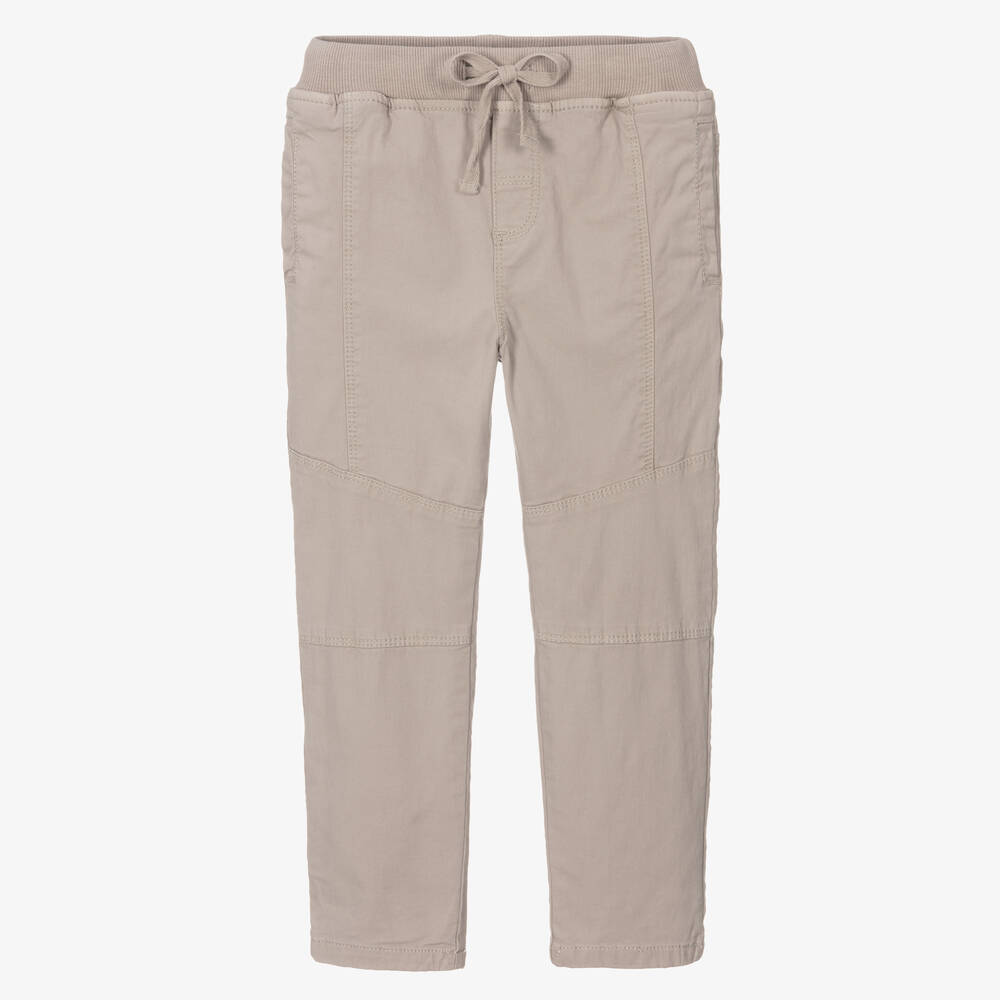 Boboli - Pantalon beige en coton Garçon | Childrensalon