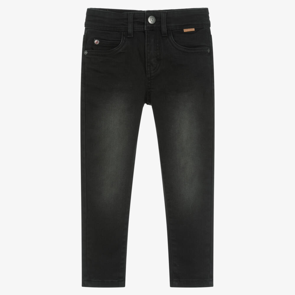 Boboli-Boys Black Denim Jeans | Childrensalon Outlet