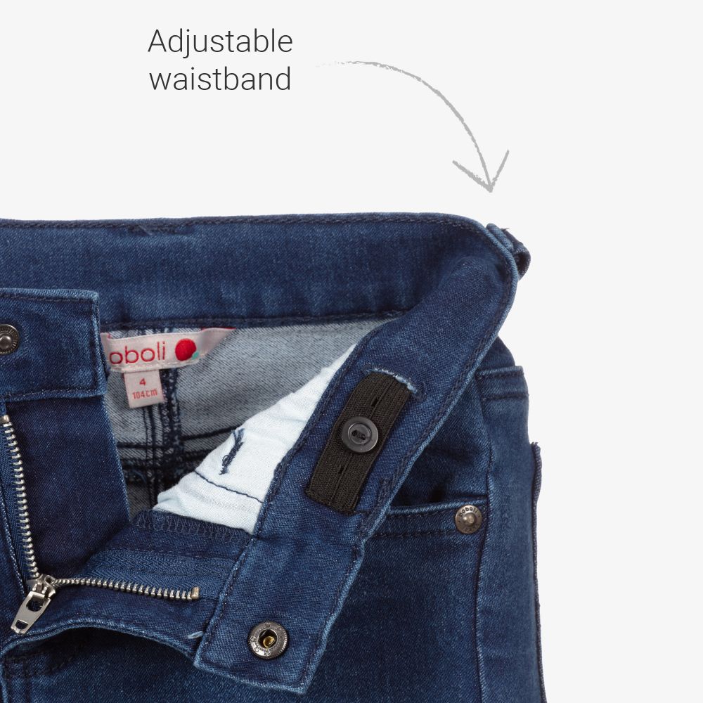 بوبولي-طقم بنطلون 3 قطع قطن لون كحلي وأحمر للأولاد | Childrensalon Outlet